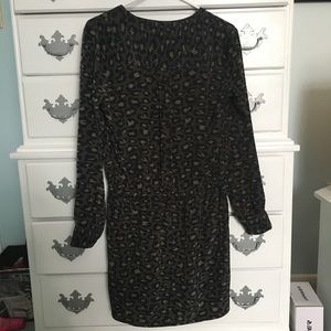 Banana Republic cheetah print dress.